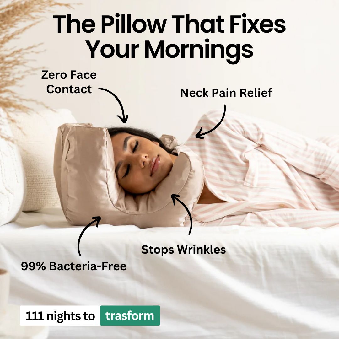 Meblyn Cloud™ Pillow + FREE Silk Pillowcase