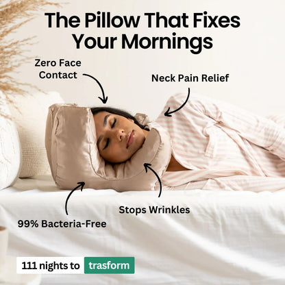 Meblyn Cloud™ Pillow + FREE Silk Pillowcase