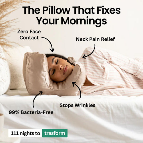 Meblyn Cloud™ Pillow + FREE Silk Pillowcase